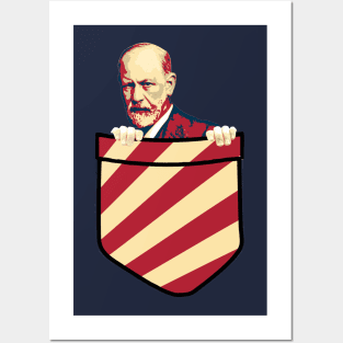 Sigmund Freud In My Pocket Posters and Art